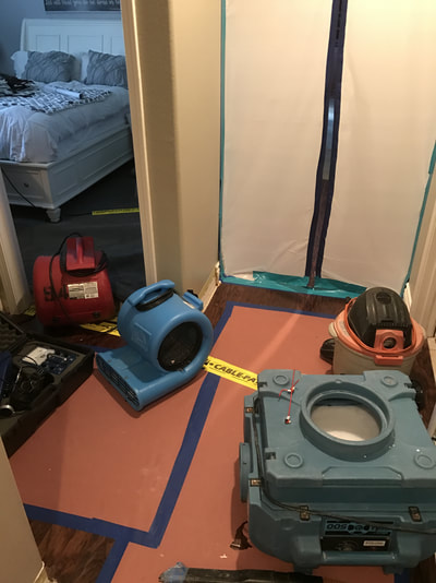 Experienced water damage cleanup in San Diego